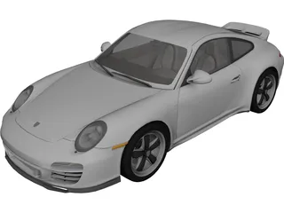 Porsche 911 Sport Classic (2010) 3D Model