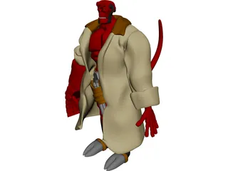 Hellboy 3D Model