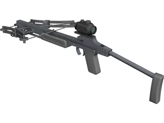 Crossbow CAD 3D Model