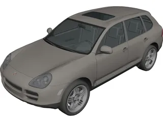 Porsche Cayenne S (2004) 3D Model