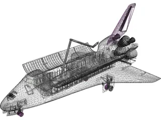 Space Shuttle 3D Model