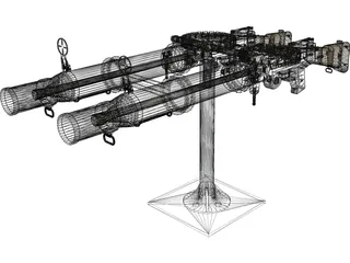 Lewis Mark I (.303 in) 3D Model