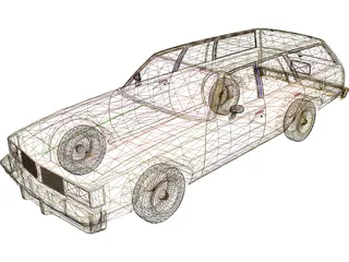 Oldsmobile Cutlass Cruiser (1983) 3D Model