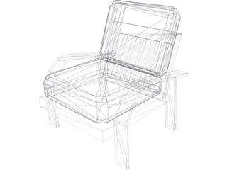 Chair Lounge 3D Model