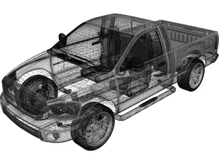 Dodge Ram 1500 3D Model