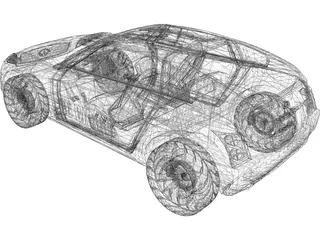Infinity Triant Concept 3D Model