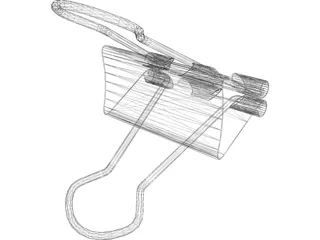 Paper Clip 3D Model