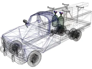 Truck 3D Model