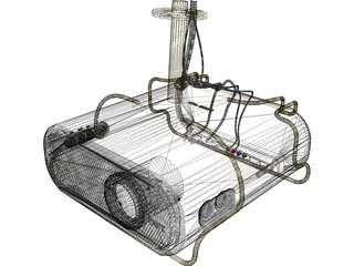 Sony Video Projector 3D Model
