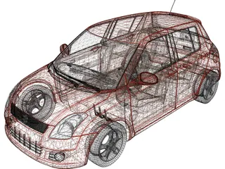 Suzuki Swift 3D Model