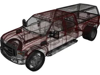 Ford F-450 Super Duty 3D Model