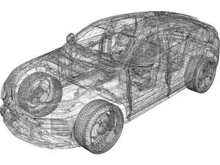 Lamborghini Urus (2018) 3D Model