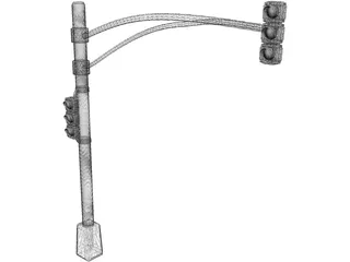 Traffic Light 3D Model