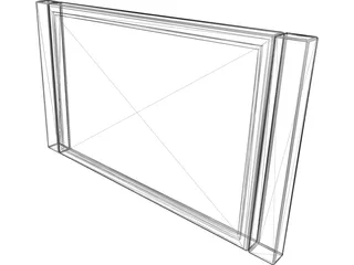 TV Plasma 30inch Polegadas 3D Model