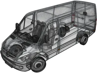 Mercedes-Benz Sprinter 3D Model