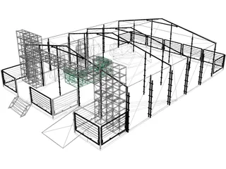 Outdoor Stand 3D Model