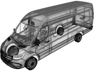Mercedes-Benz Sprinter (2019) 3D Model