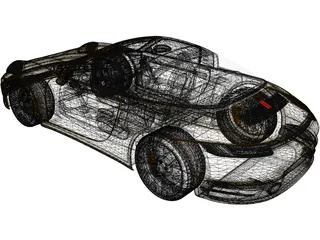 Porsche 911 Targa (2019) 3D Model