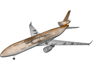 McDonnell Douglas MD-11 3D Model
