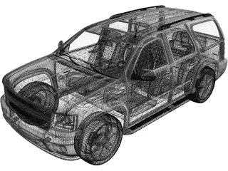 Chevrolet Tahoe (2010) 3D Model