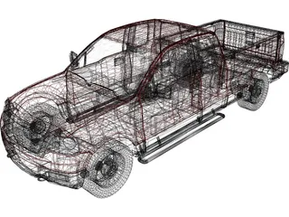 Ford F-150 Pickup 3D Model