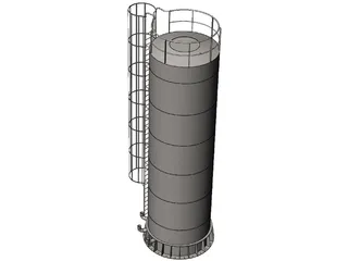 Storage Tank 3D Model