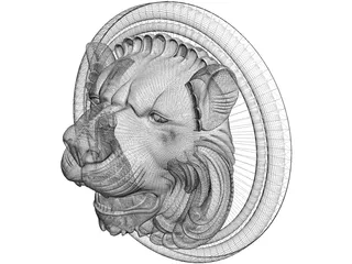 Lion 3D Model