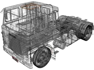 Scania LK 140 4x2 3D Model