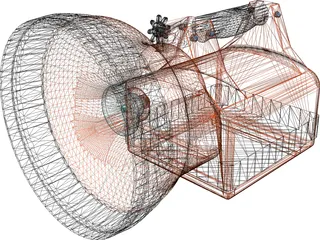 Rechargeable Torch 3D Model