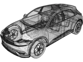 Hyundai iONIQ 5 (2021) 3D Model