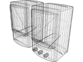 Speakers 3D Model