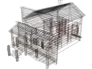 Store Old West 3D Model