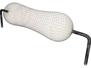 Resistor 1 Kilohm 3D Model