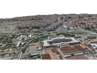 Toulouse City (France) [Part 2/4] 3D Model