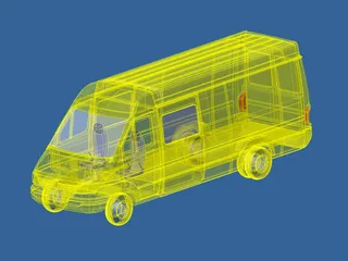 Mercedes-Benz Sprinter 3D Model