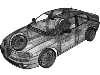 Alfa Romeo 156 (1997) 3D Model
