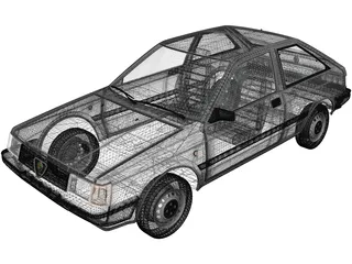 Alfa Romeo Arna L (1983) 3D Model