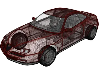 Alfa Romeo GTV (1995) 3D Model