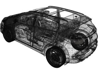 Kia Sportage (2020) 3D Model