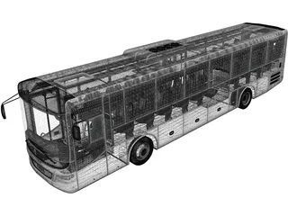 MAN Lions Intercity (2015) 3D Model
