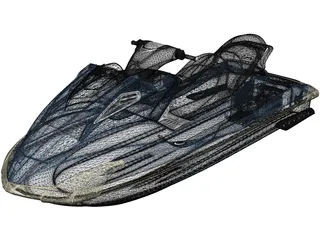 Yamaha WaveRunner FX HO 3D Model