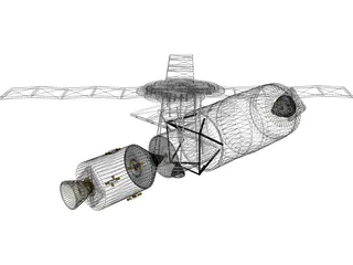 Skylab C 3D Model