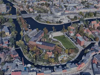 Bydgoszcz City, Poland (2023) 3D Model