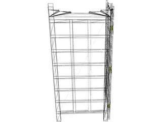 Oriental Screen 3D Model