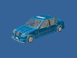 Edag Paradise Concept 3D Model