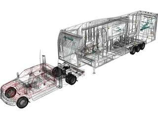 Ford F-350 Super Dually 3D Model