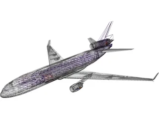 McDonnell Douglas/Boeing MD-11F FedEx 3D Model