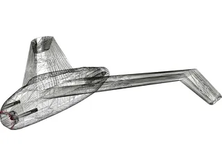 Heinkel P1078C 3D Model