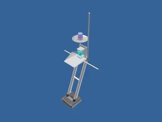 Boats Antenna 3D Model