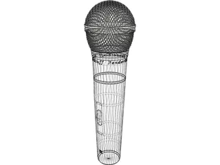 Microphone 3D Model